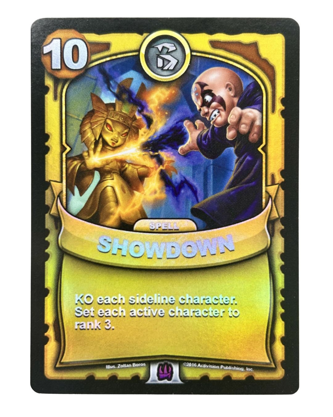 Showdown (Battlecast) (Gold Foil) - Nick Nack's Full Frontal Attack