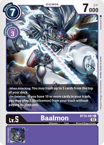 Baalmon (Xros Encounter) Near Mint