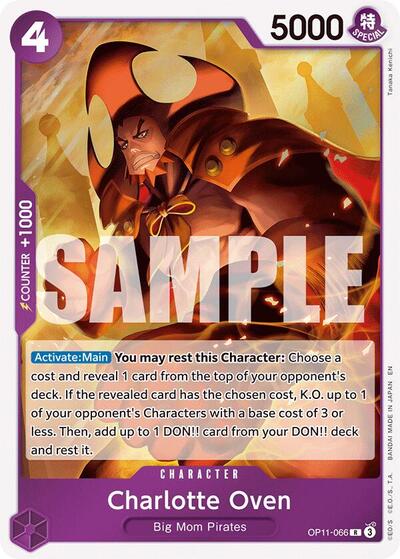 Charlotte Oven (A Fist of Divine Speed) Near Mint Foil