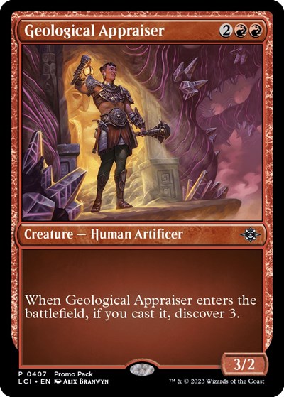 Geological Appraiser (Promo Pack: The Lost Caverns of Ixalan) Near Mint Foil