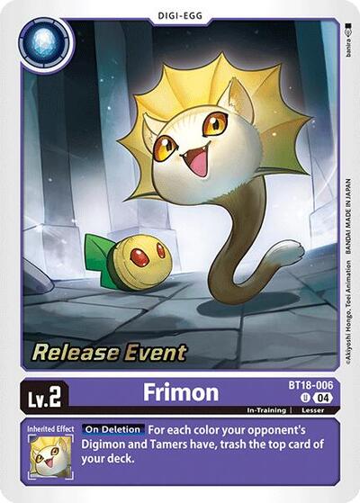 Frimon (Release Special Booster 2.0 Pre-Release Cards) Near Mint Foil