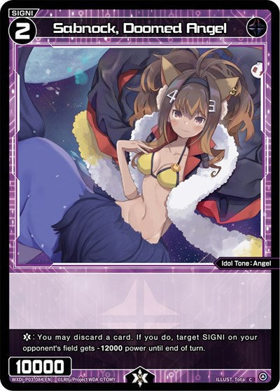 Sabnock, Doomed Angel (Standup Diva) Near Mint