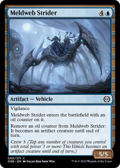 Meldweb Strider (Phyrexia: All Will Be One) Near Mint - Nick Nack's Full Frontal Attack