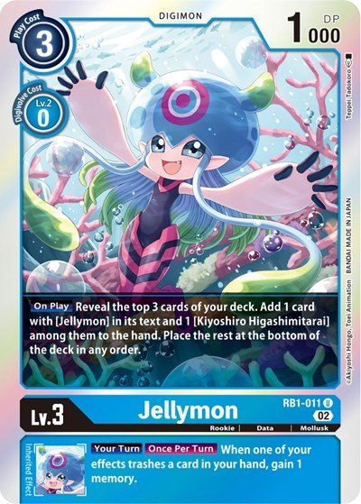 Jellymon (Resurgence Booster) Near Mint Foil - Nick Nack's Full Frontal Attack
