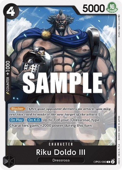 Riku Doldo III (Awakening of the New Era) Near Mint - Nick Nack's Full Frontal Attack