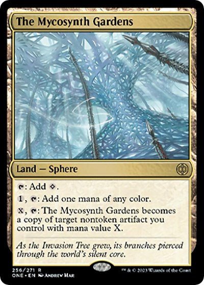 The Mycosynth Gardens (Phyrexia: All Will Be One) Near Mint - Nick Nack's Full Frontal Attack