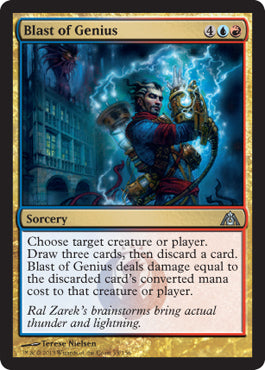 Blast of Genius (Dragon's Maze) Near Mint