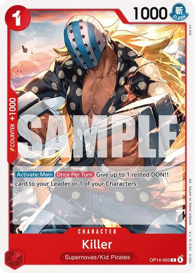 Killer (The Azure Sea's Seven) Near Mint - Nick Nack's Full Frontal Attack