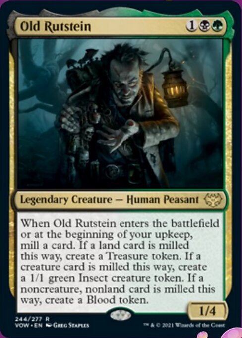 Old Rutstein (Innistrad: Crimson Vow) Near Mint - Nick Nack's Full Frontal Attack