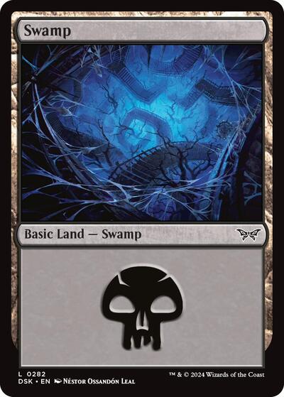 Swamp (0282) (Duskmourn: House of Horror) Near Mint Foil