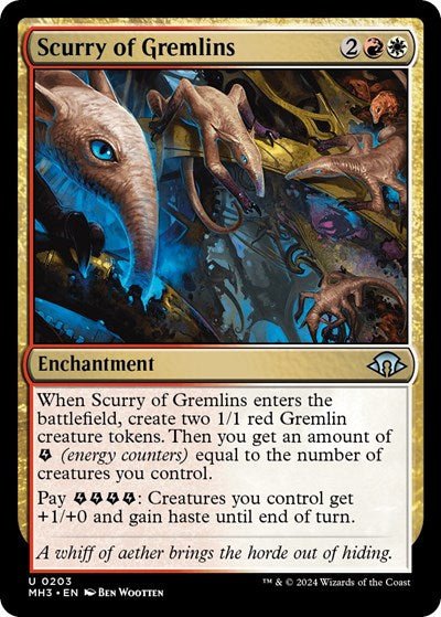 Scurry of Gremlins (Modern Horizons 3) Near Mint - Nick Nack's Full Frontal Attack