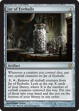Jar of Eyeballs (Commander 2013 Edition) Near Mint