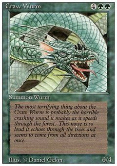 Craw Wurm (Revised) Near Mint - Nick Nack's Full Frontal Attack