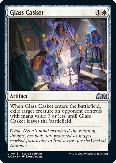 Glass Casket (Wilds of Eldraine) Near Mint