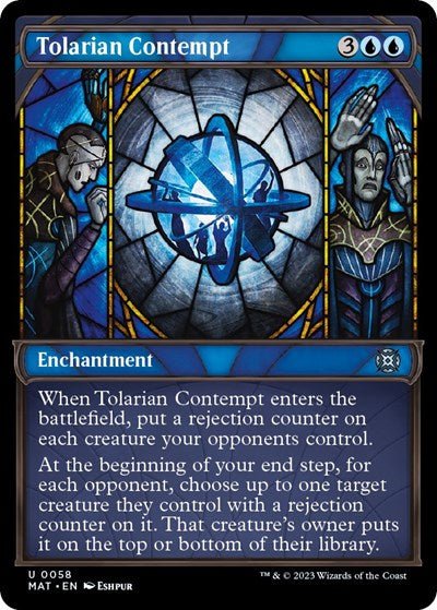 Tolarian Contempt (Showcase) (March of the Machine: The Aftermath) Near Mint - Nick Nack's Full Frontal Attack