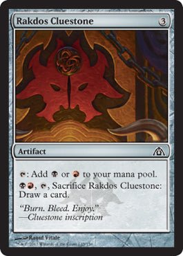 Rakdos Cluestone (Dragon's Maze) Near Mint - Nick Nack's Full Frontal Attack