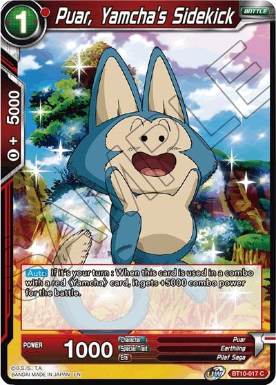 Puar, Yamcha's Sidekick (Rise of the Unison Warrior) Near Mint - Nick Nack's Full Frontal Attack