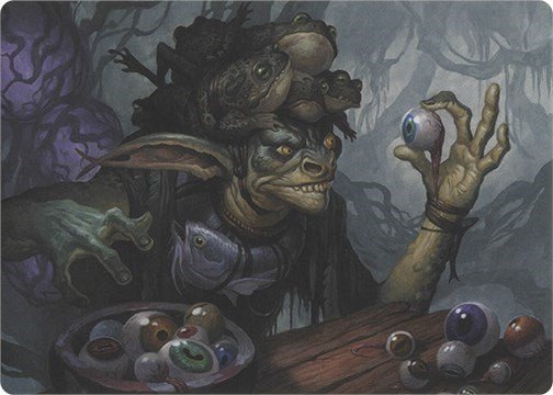 Warteye Witch (Art Series) (Art Series: Modern Horizons) Near Mint - Nick Nack's Full Frontal Attack