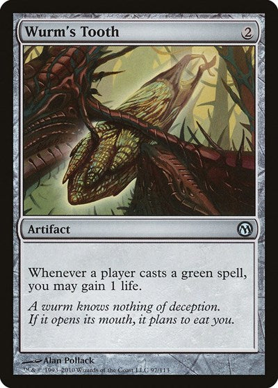 Wurm's Tooth (Duels of the Planeswalkers) Near Mint