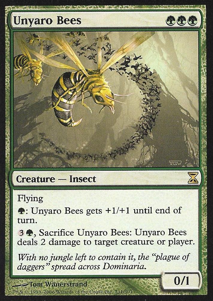 Unyaro Bees (Time Spiral) Near Mint - Nick Nack's Full Frontal Attack