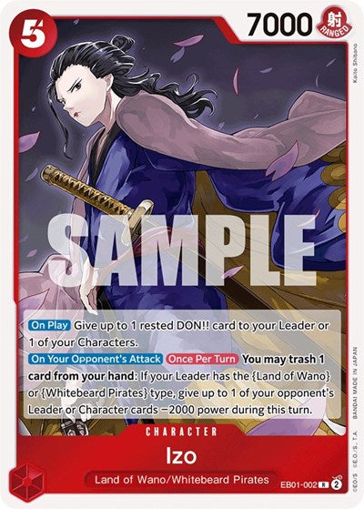 Izo (Extra Booster: Memorial Collection) Near Mint Foil