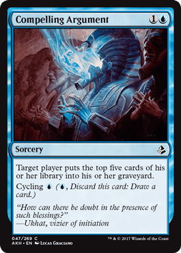 Compelling Argument (Amonkhet) Near Mint