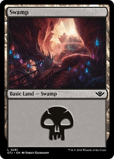Swamp (0281) (Outlaws of Thunder Junction) Near Mint