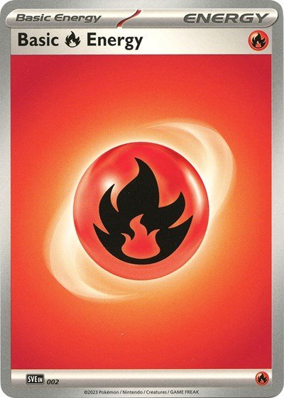 Basic Fire Energy (Scarlet and Violet: Base Set) Near Mint - Nick Nack's Full Frontal Attack