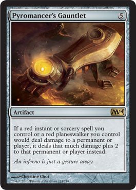 Pyromancer's Gauntlet (Magic 2014 Core Set) Near Mint - Nick Nack's Full Frontal Attack