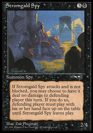 Stromgald Spy (Alliances) Light Play - Nick Nack's Full Frontal Attack