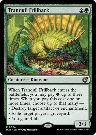 Tranquil Frillback (March of the Machine: The Aftermath) Near Mint - Nick Nack's Full Frontal Attack