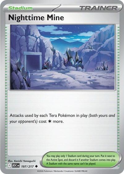 Nighttime Mine (ME: Ascended Heroes) Near Mint Reverse Holofoil