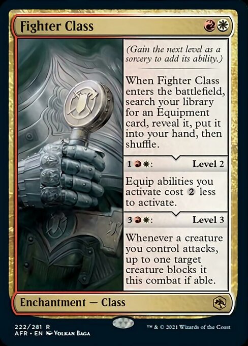 Fighter Class (Adventures in the Forgotten Realms) Near Mint - Nick Nack's Full Frontal Attack