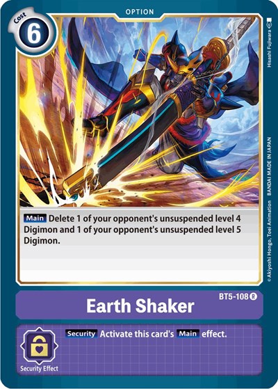 Earth Shaker (Battle of Omni) Near Mint