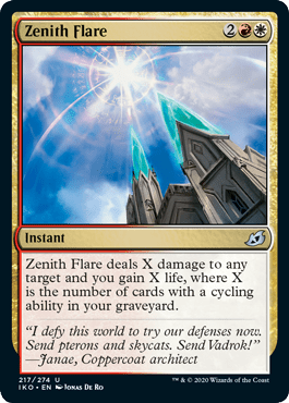 Zenith Flare (Ikoria: Lair of Behemoths) Near Mint - Nick Nack's Full Frontal Attack