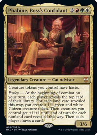 Phabine, Boss's Confidant (Commander: Streets of New Capenna) Near Mint