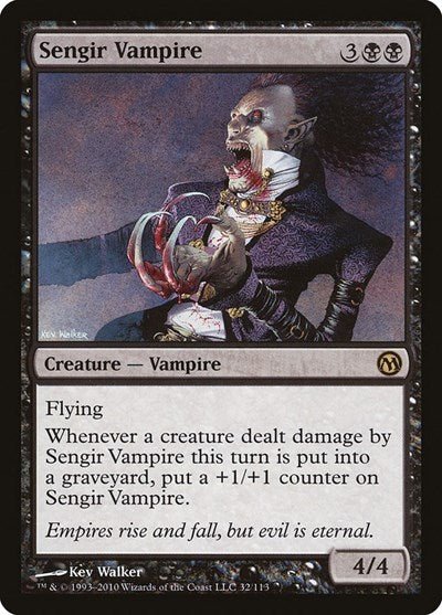 Sengir Vampire (Duels of the Planeswalkers) Near Mint - Nick Nack's Full Frontal Attack