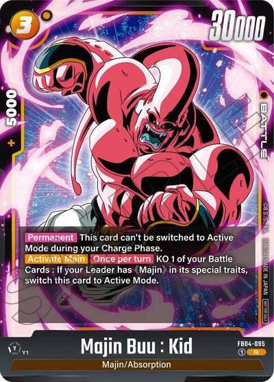 Majin Buu : Kid (Limited Pack 01) (Tournament and Championship Promos) Near Mint - Nick Nack's Full Frontal Attack