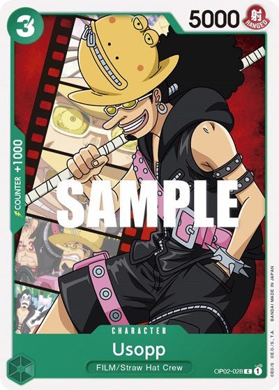 Usopp (Paramount War) Near Mint - Nick Nack's Full Frontal Attack