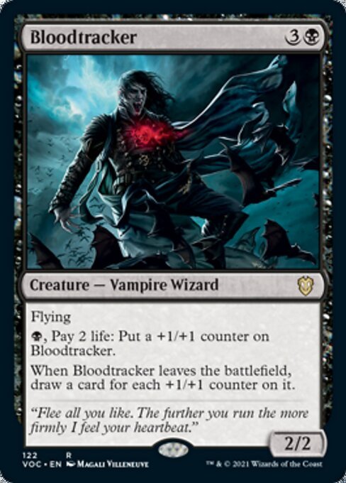 Bloodtracker (Commander 2021 Crimson Vow) Near Mint - Nick Nack's Full Frontal Attack