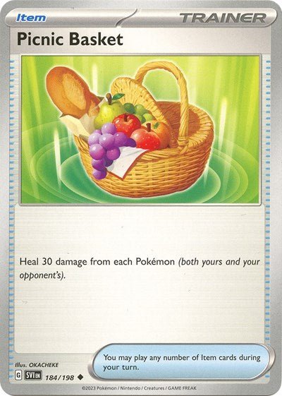 Picnic Basket (Scarlet and Violet: Base Set) Near Mint - Nick Nack's Full Frontal Attack