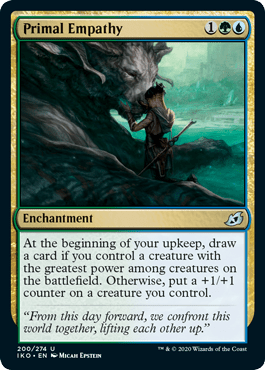 Primal Empathy (Ikoria: Lair of Behemoths) Near Mint - Nick Nack's Full Frontal Attack