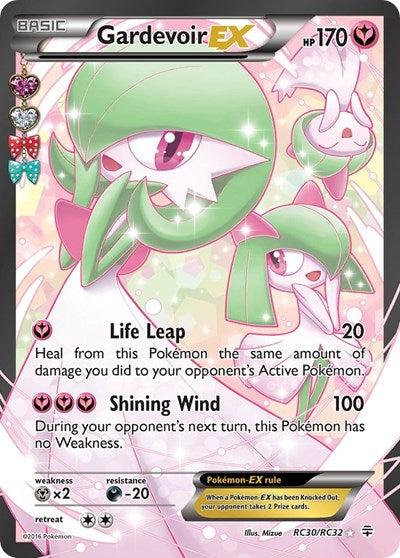 Gardevoir EX (Full Art) (Generations: Radiant Collection) Near Mint Holofoil