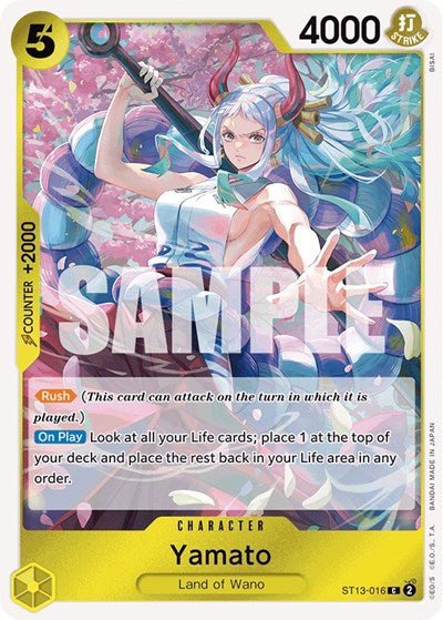 Yamato (Ultra Deck: The Three Brothers) Near Mint Foil - Nick Nack's Full Frontal Attack