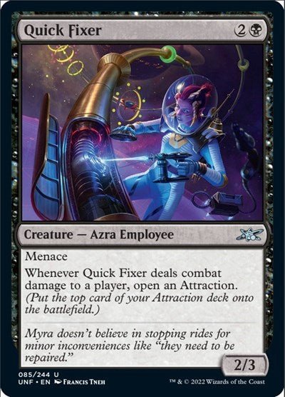 Quick Fixer (Unfinity) Near Mint - Nick Nack's Full Frontal Attack