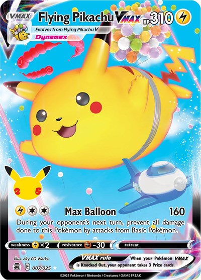 Flying Pikachu VMAX (Celebrations) Near Mint Holofoil
