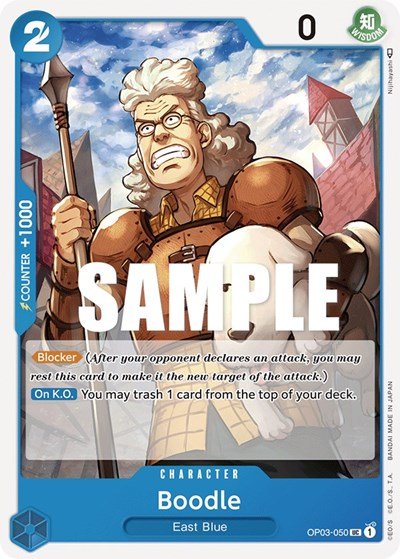 Boodle (Pillars of Strength) Near Mint - Nick Nack's Full Frontal Attack