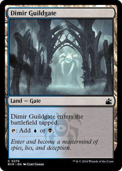 Dimir Guildgate (Ravnica Remastered) Near Mint - Nick Nack's Full Frontal Attack