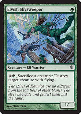 Elvish Skysweeper (Commander 2013 Edition) Near Mint - Nick Nack's Full Frontal Attack