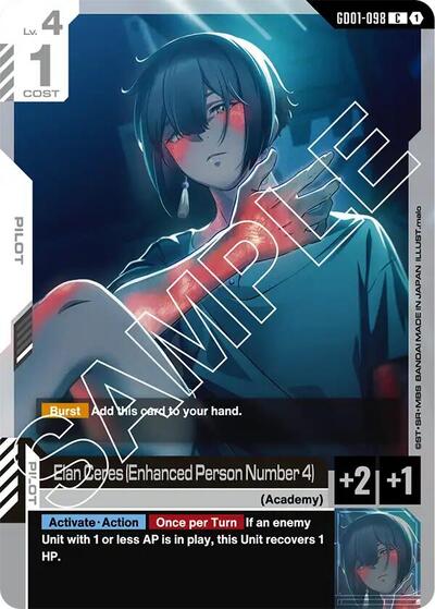 Elan Ceres (Enhanced Person Number 4) (Newtype Rising) Near Mint - Nick Nack's Full Frontal Attack
